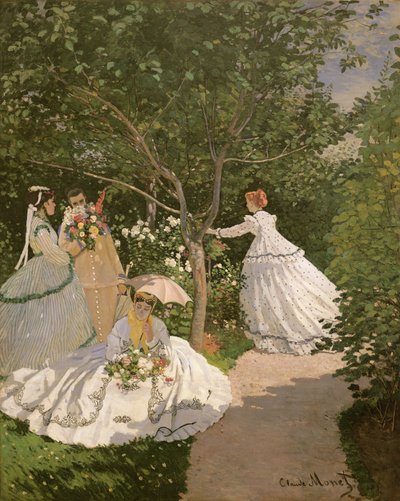 Women in the Garden by Claude Monet